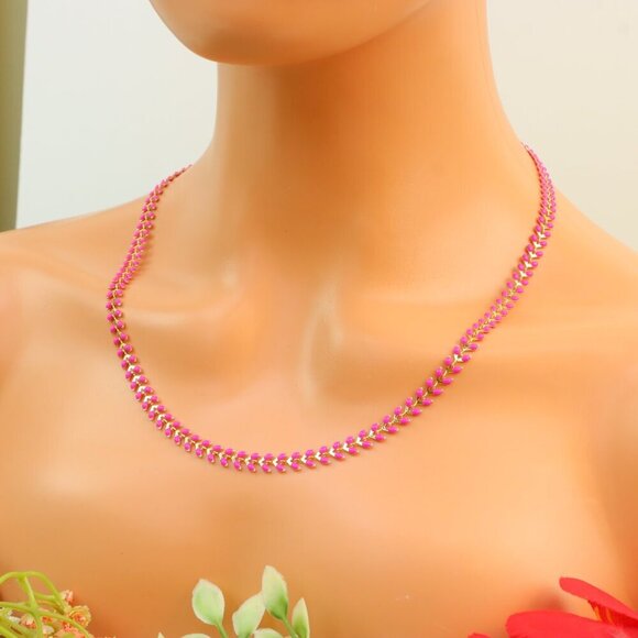 "New Beautiful Design Necklace Chain for Women/Girls, Gift, N640 - Picture 3 of 10